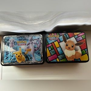 Pokemon Metal Lunchbox Tins